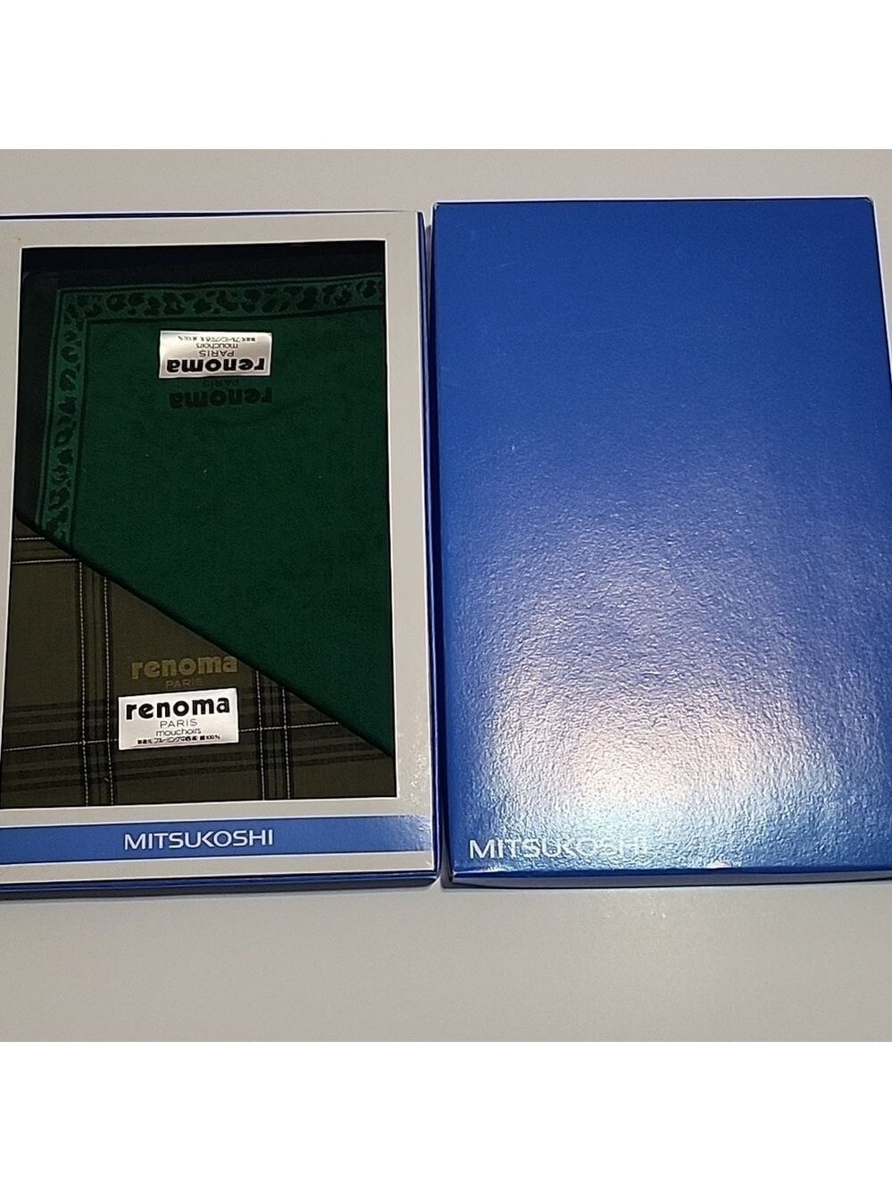 Renoma Paris 2pcs Handkerchief Cotton Brandnew